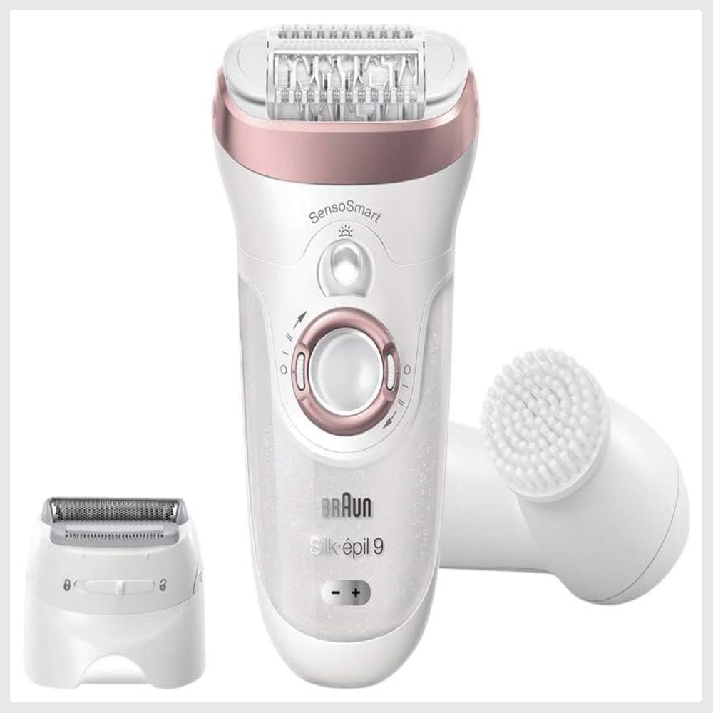 Braun Silk Epil 9 SE 9880 Senso Smart Cordless Wet & Dry Epilator with