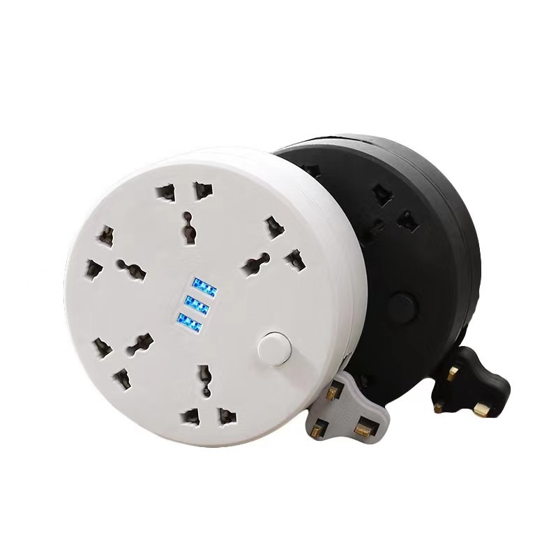 British European Standard Universal Sockets 5 Sockets 3 USB Ports 2