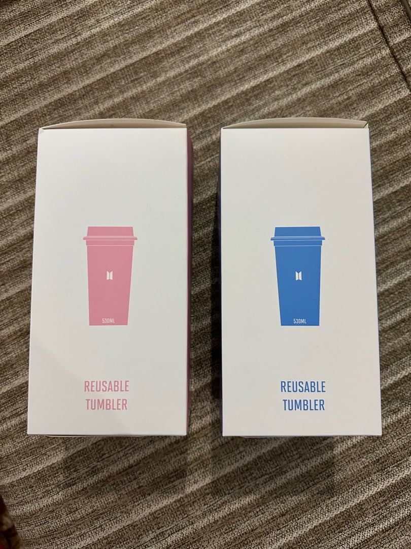 BTS POP-UP: HOUSE OF BTS & MAP OF THE SOUL REUSABLE TUMBLER, Hobbies ...