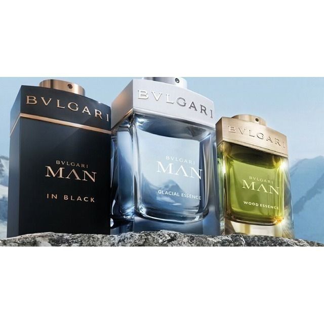 Bvlgari man on sale in black wood