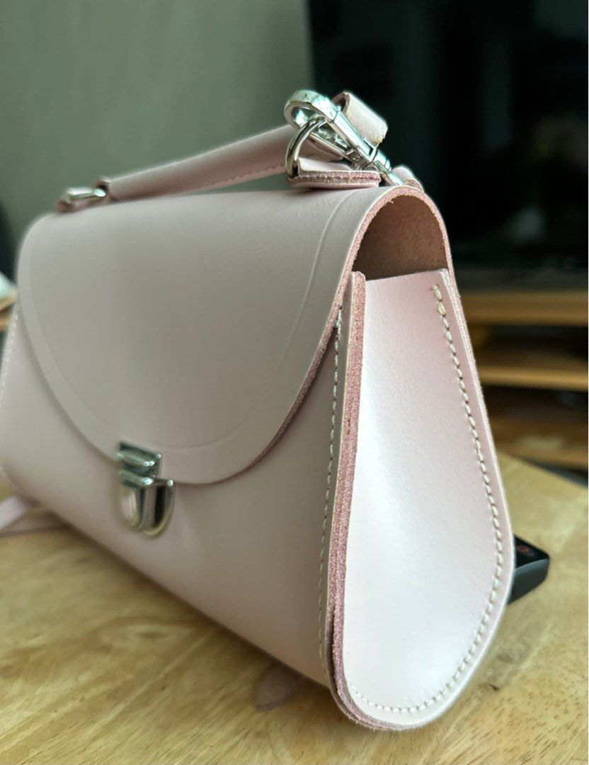 Cambridge Satchel Mini Poppy Bag (pink), Women's Fashion, Bags