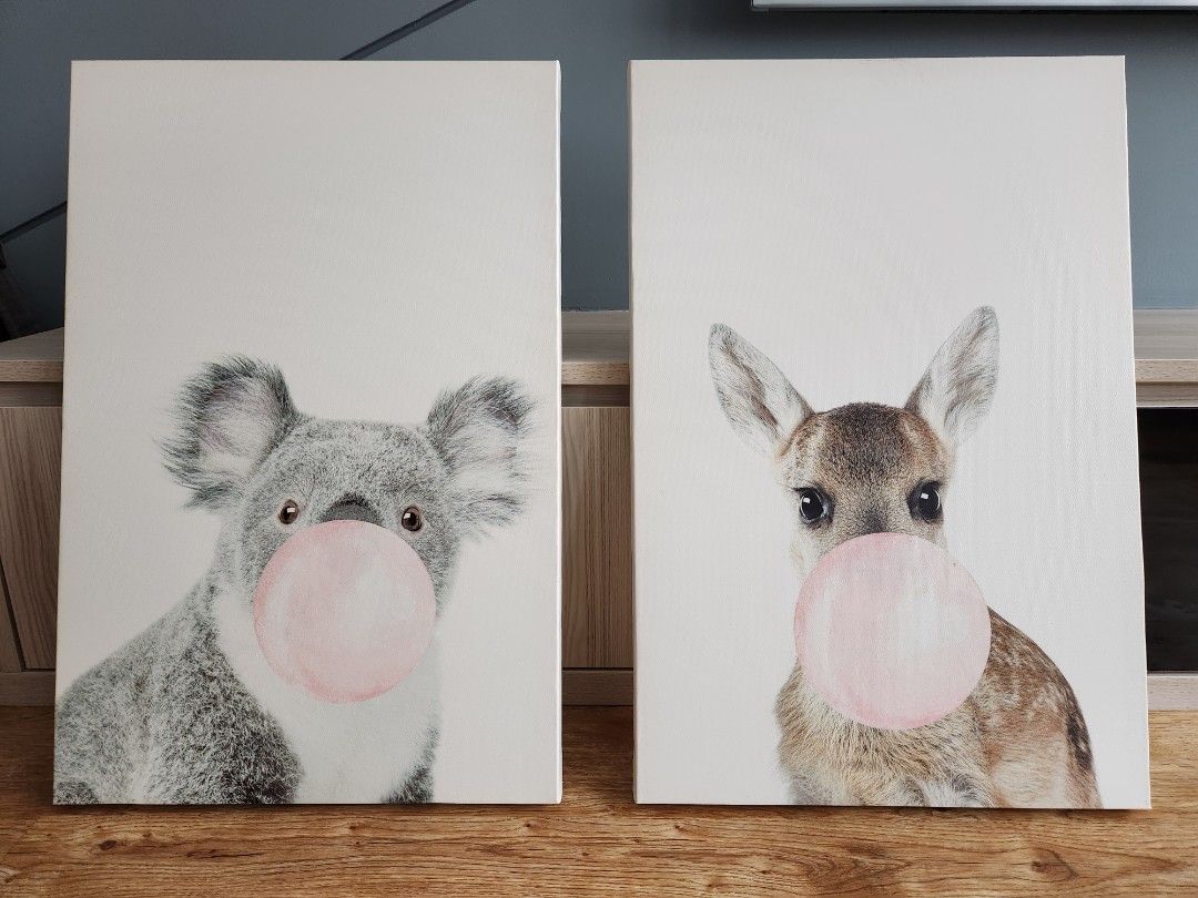 Animal Frames suitable for wall nursery Furniture Home
