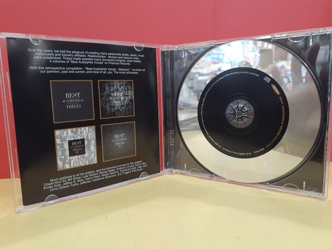 Cd Best Audiophile Voices Selection Hobbies Toys Music Media