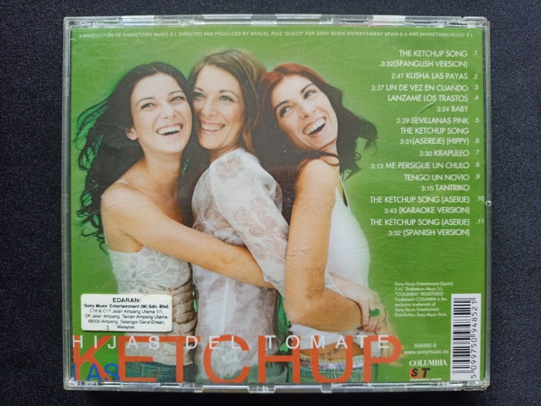 CD Las Ketchup hijas del tomate, Hobbies & Toys, Music & Media, CDs