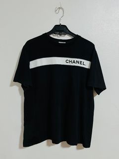 Chanel 5 black tee