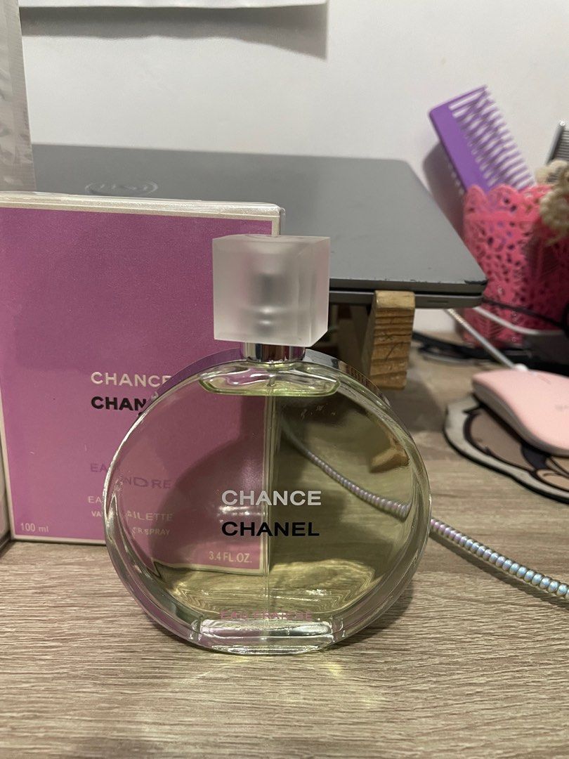 Chanel Chance (Green), Beauty & Personal Care, Fragrance & Deodorants on  Carousell