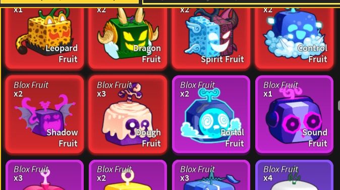 UPDATED PRICING 🤑🤑Blox Fruit non perm fruits, Video Gaming 