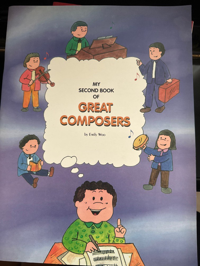 Children music book - great composers, Hobbies & Toys, Books ...