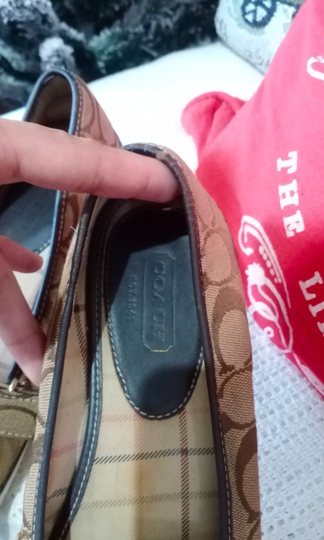 Coach leatherware est 1941 shoes top