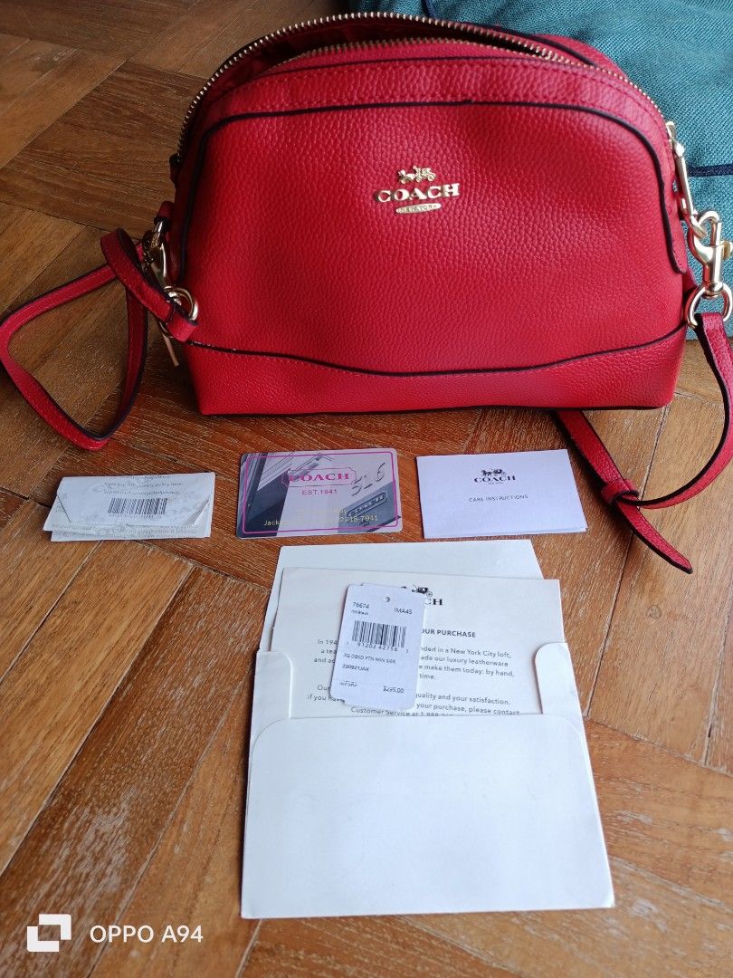 Coach sling bag best sale 2018