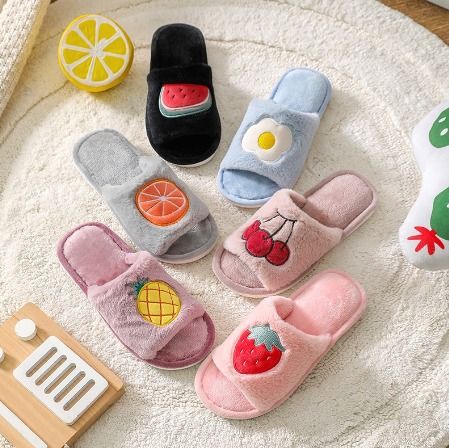 Cute fluffy clearance slides