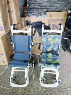 Compact travel wheelchair