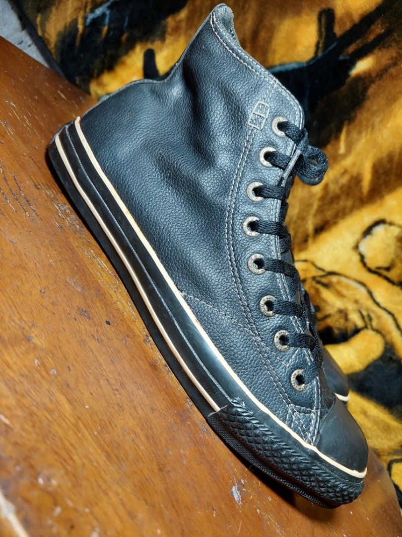 mens leather converse size 10