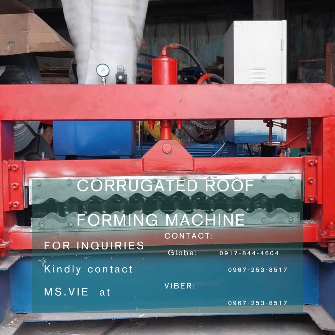 CORRUGATED ROOF FORMING MACHINE, Commercial & Industrial, Industrial ...