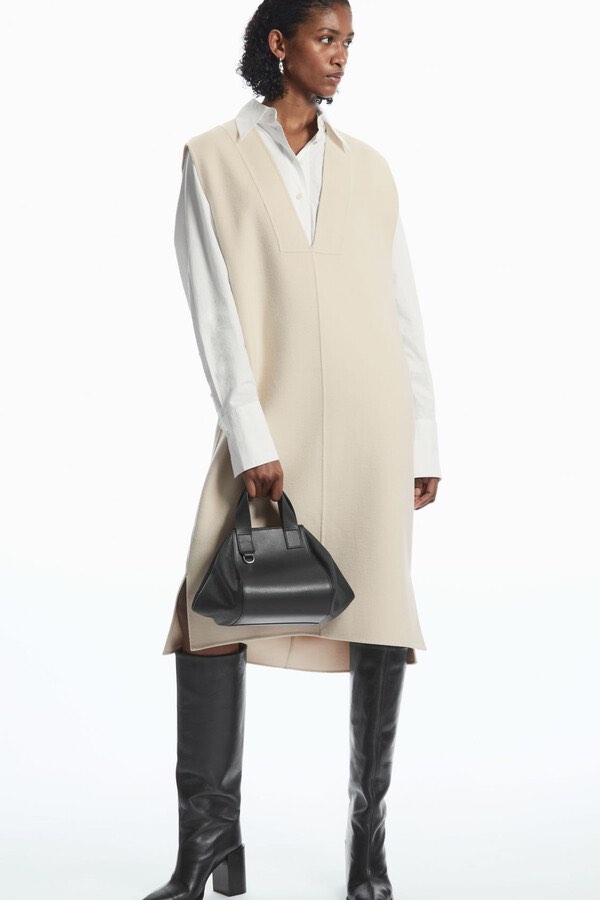COS wool long sleveless dress Women s Fashion Dresses Sets