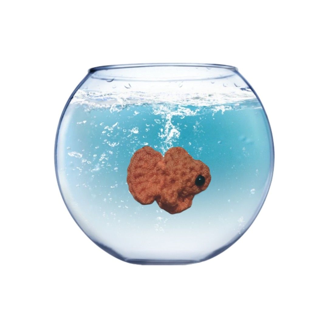 Goldfish keychain clearance