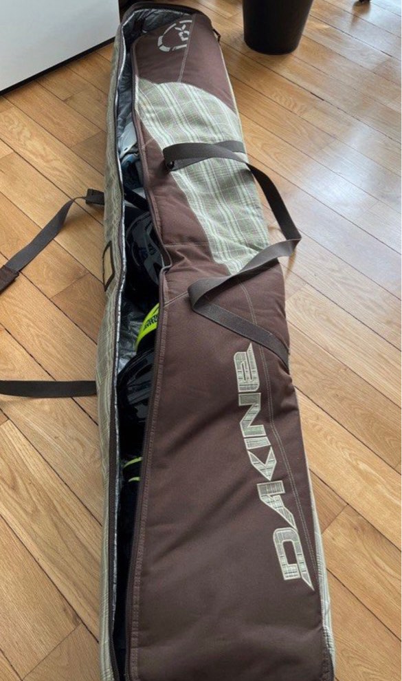 Dakine ski / snowboard roller bag (with wheels) 170cm long, Sports