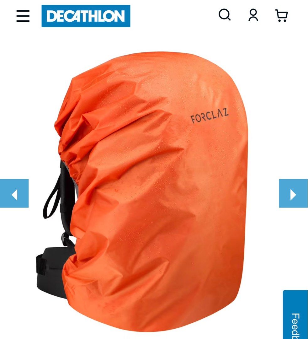 Decathlon rain cover shop