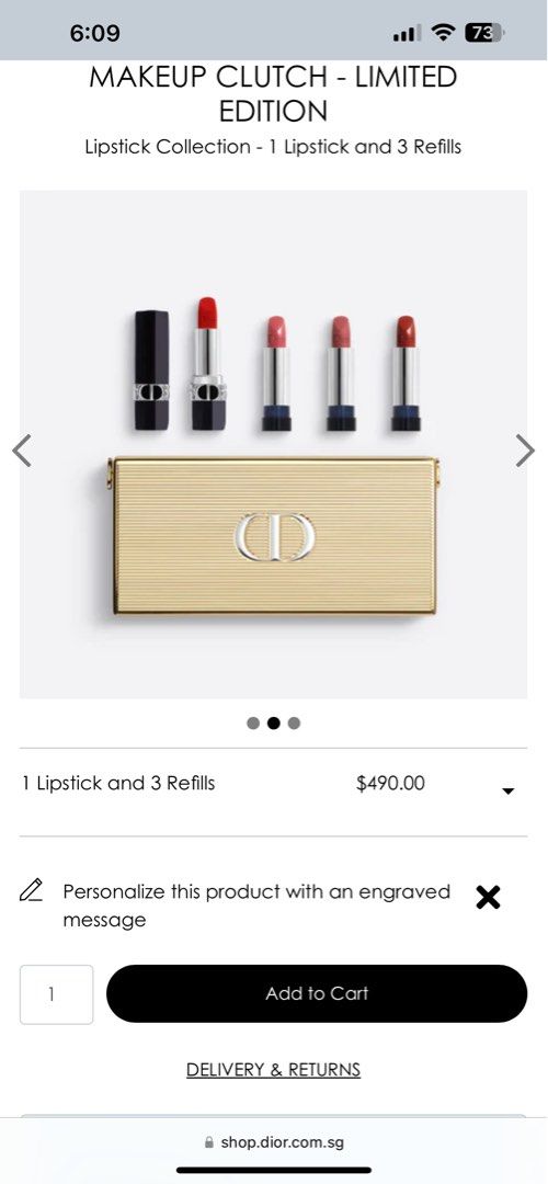 dior 3 lipstick set