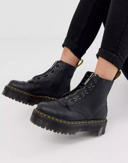 Front zip doc martens cheap
