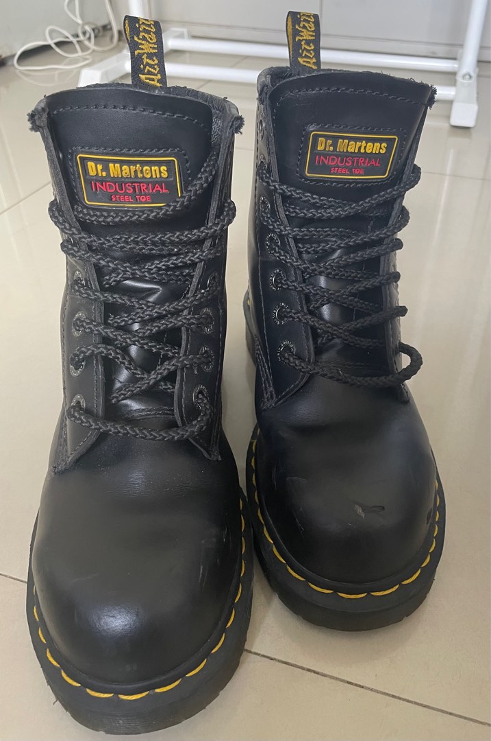 Dr. Martens steel toe