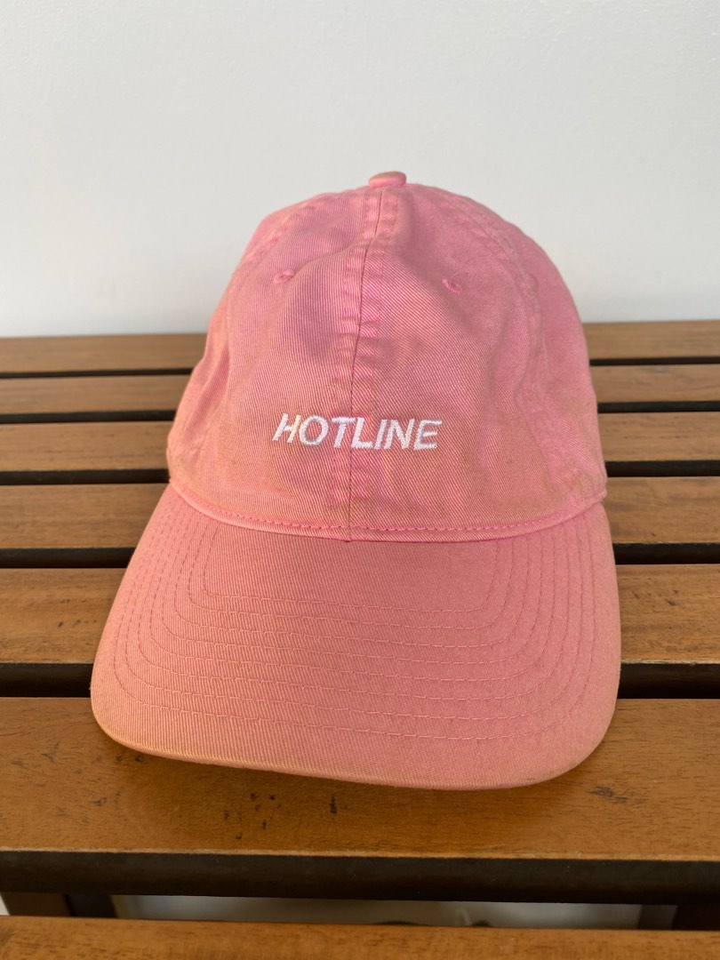 Drake Hotline Bling Pink Dad Hat, Men's Fashion, Watches & Accessories