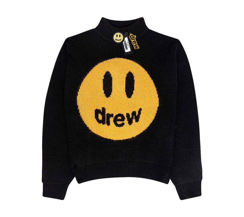 Drew Mascot Funnel Neck Sweater