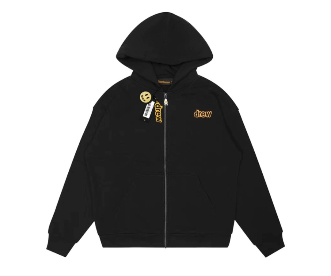 Drew Secret Zip Up Hoodie Men s Fashion Coats Jackets and