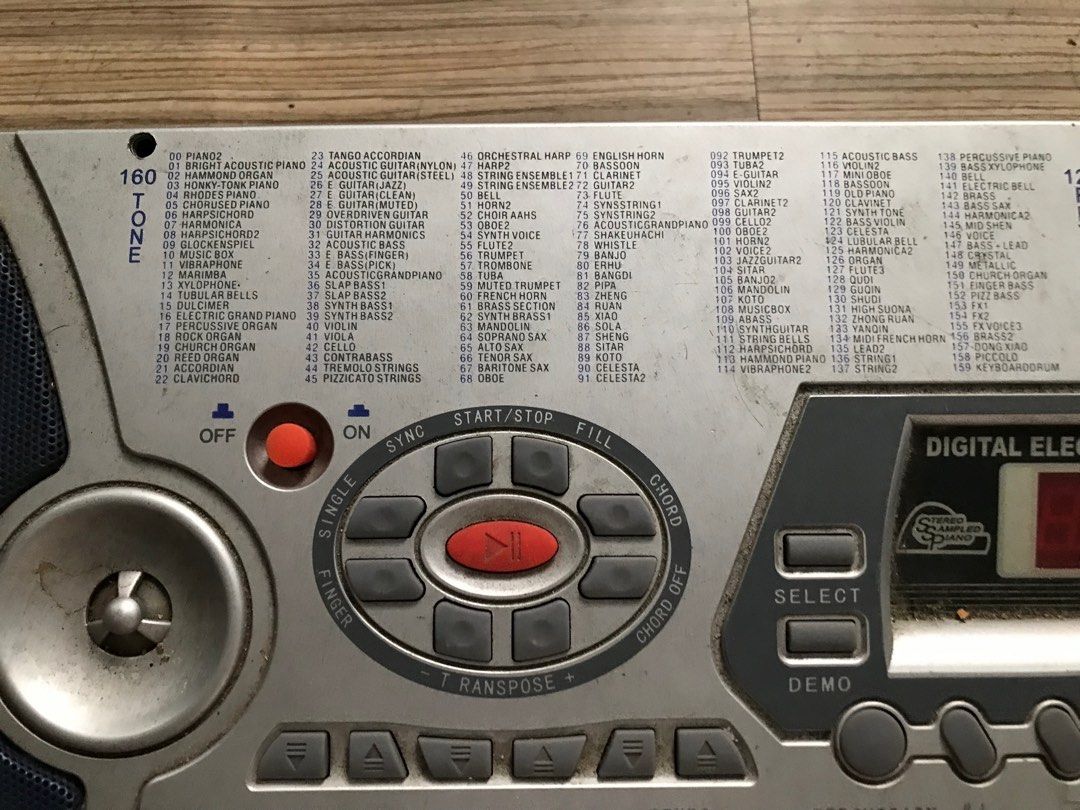 Electric Piano with free stand (Category: Musical Instruments) located in Las Pinas. Submitted by kate0_flower (Listing ID 1265616639, Image 3). Description: RFS: decluttering Great working condition needs cleaning .