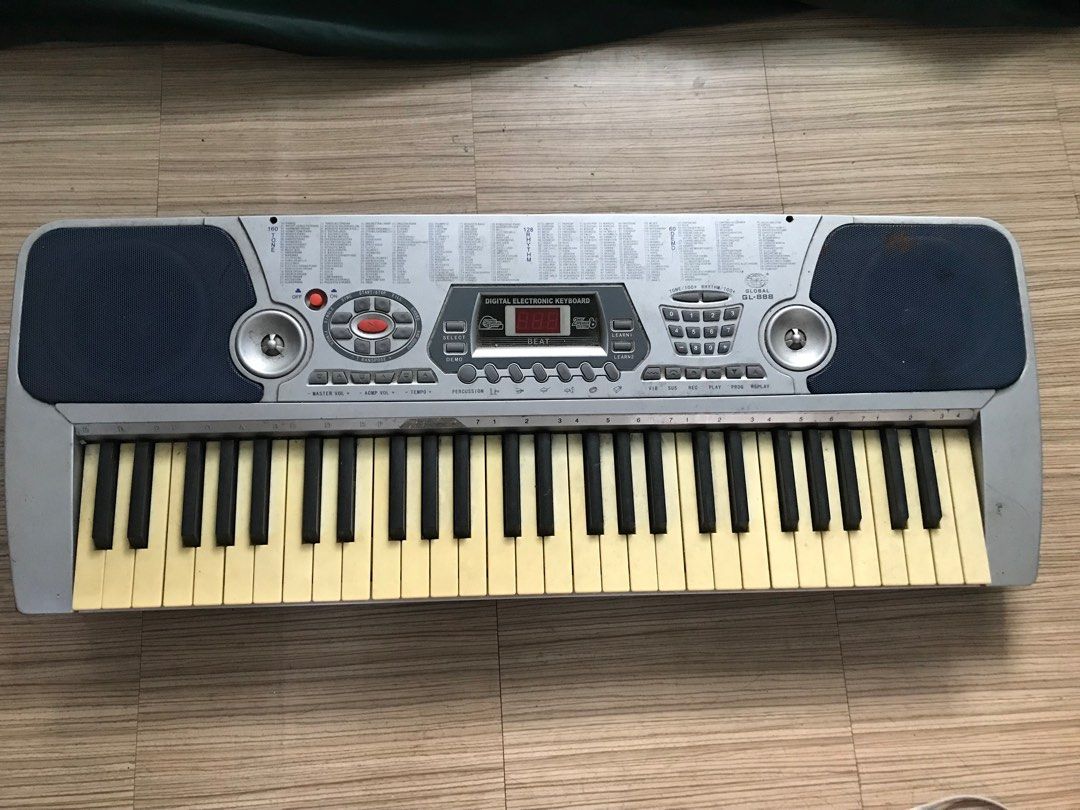Electric Piano with free stand (Category: Musical Instruments) located in Las Pinas. Submitted by kate0_flower (Listing ID 1265616639, Image 1). Description: RFS: decluttering Great working condition needs cleaning .
