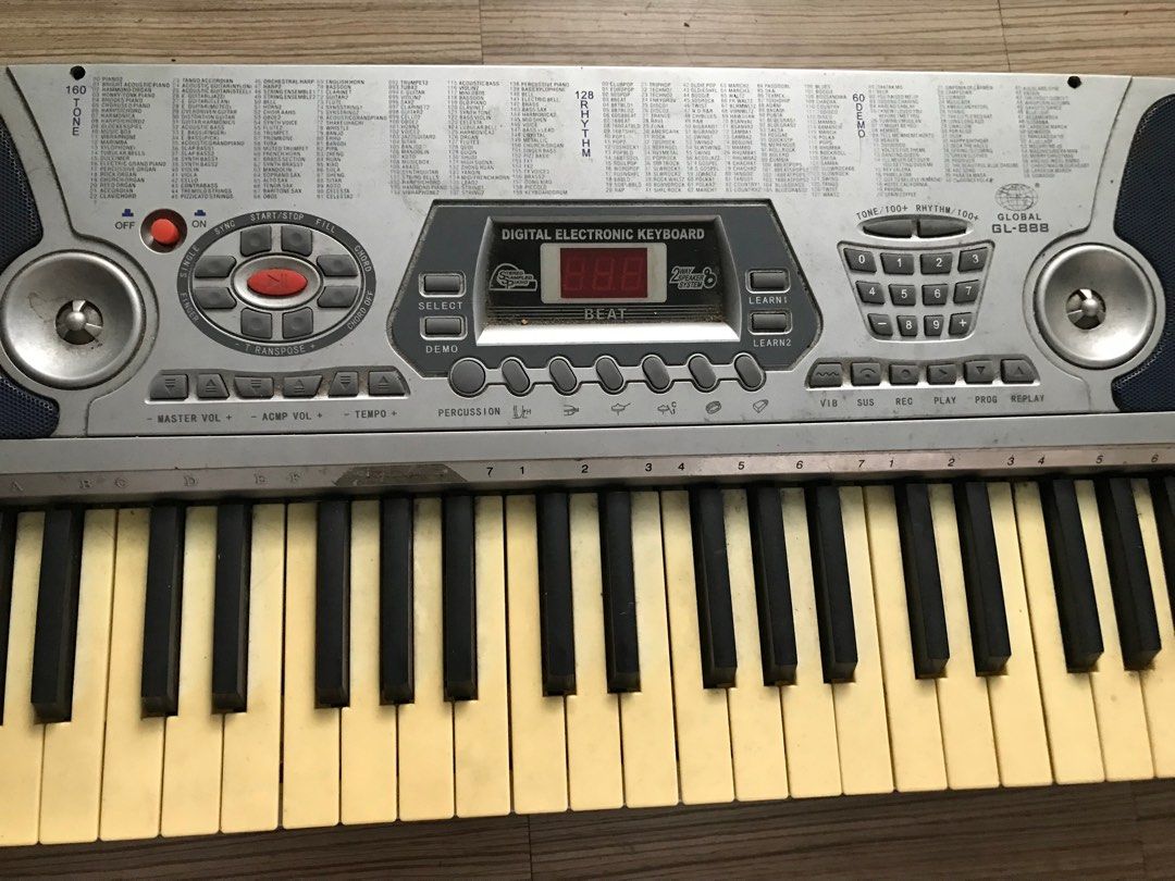 Electric Piano with free stand (Category: Musical Instruments) located in Las Pinas. Submitted by kate0_flower (Listing ID 1265616639, Image 2). Description: RFS: decluttering Great working condition needs cleaning .