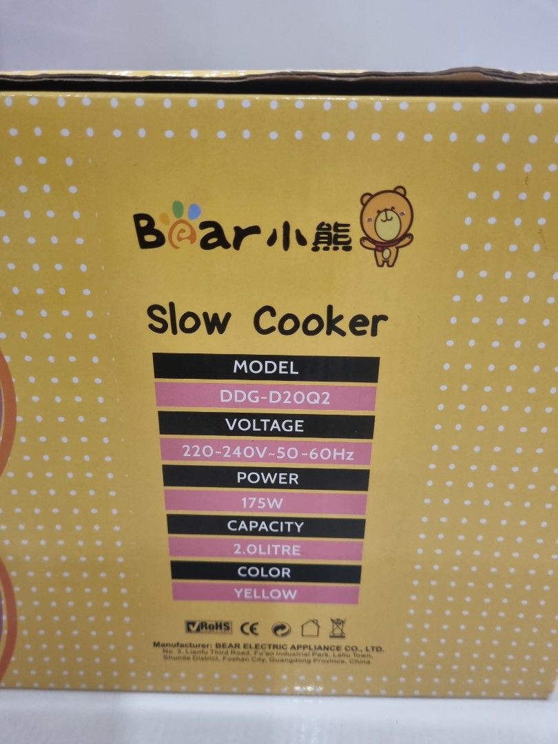 Electric slow cooker, Babies & Kids, Nursing & Feeding, Weaning