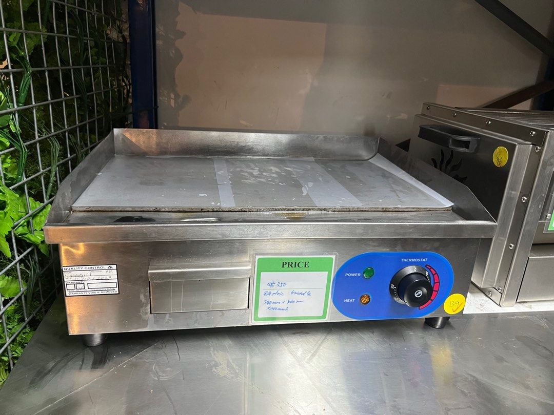Electric table top top griddle