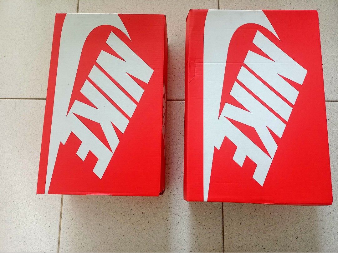 Red nike shoe box store