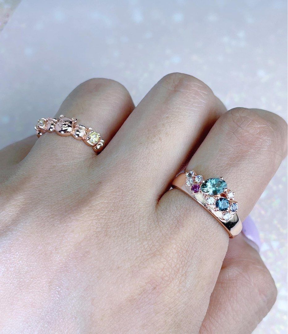 Wide band rings with gemstones outlet