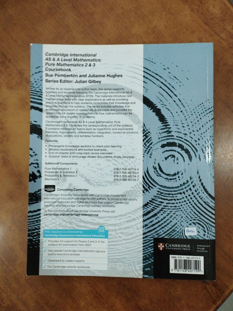 (ENG) Cambridge International AS & A Level Mathematics : Pure ...