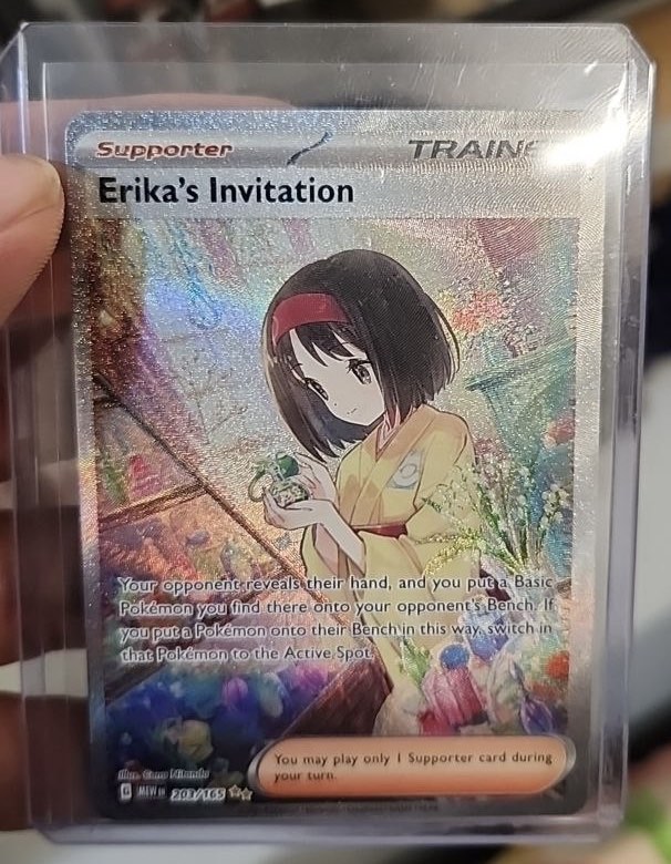 Pokmon TCG Erika´s Invitation Scarlet & Violet - 151 203/165 Holo