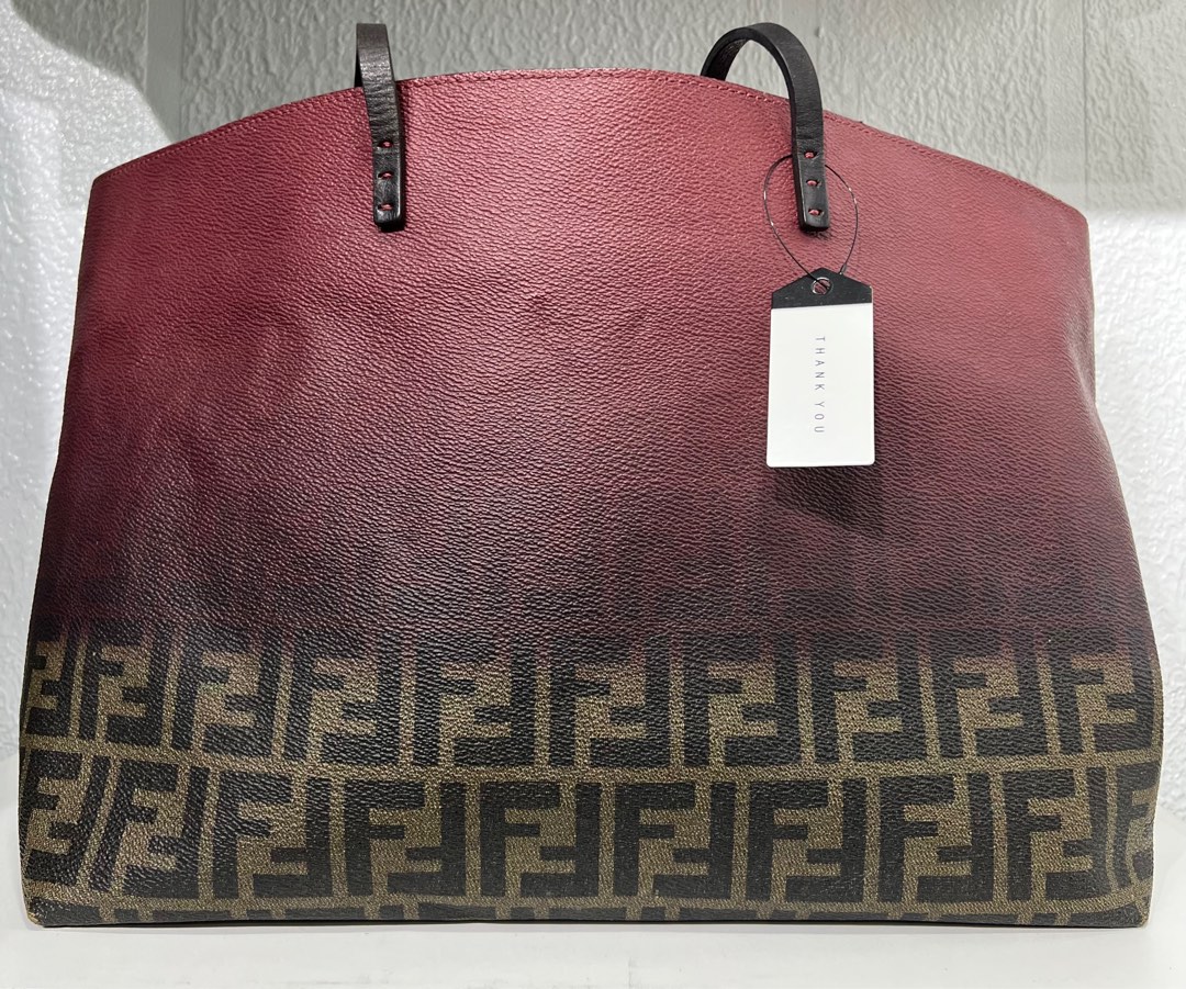 Fendi ombre zucca tote best sale
