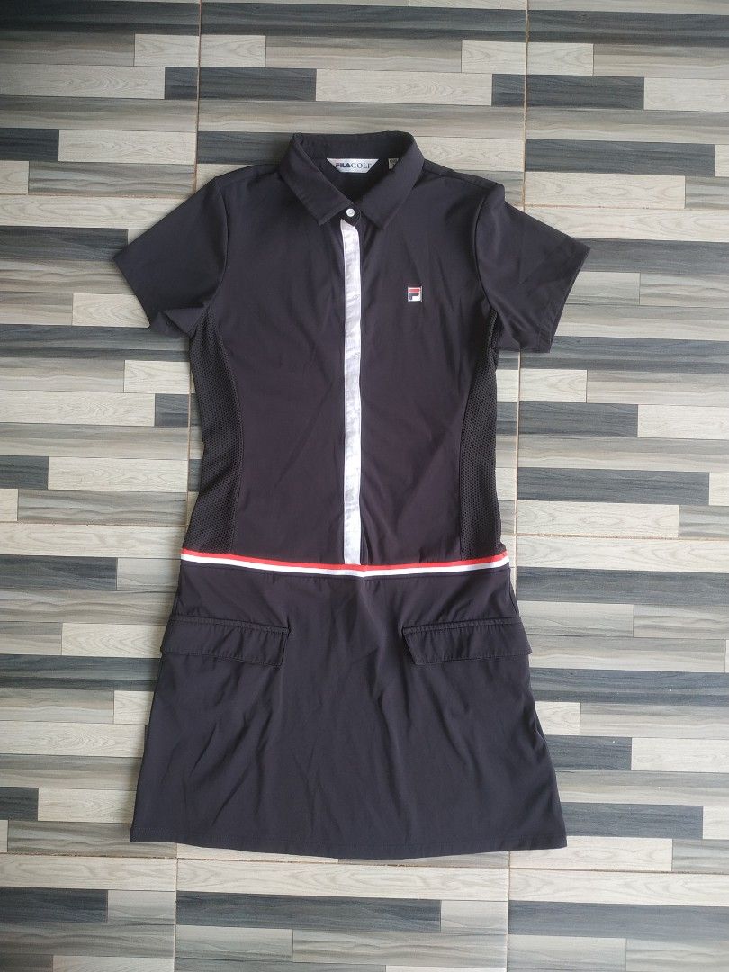 FILA GOLF Women s Polo Dress Olah Raga Baju Olahraga di Carousell