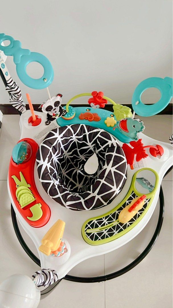 Fisher Price Animal Wonders Jumperoo, Babies & Kids, Infant Playtime on Carousell