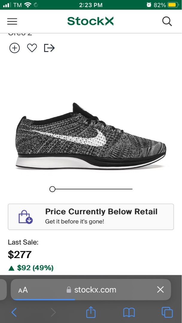 flyknit racer oreo v2