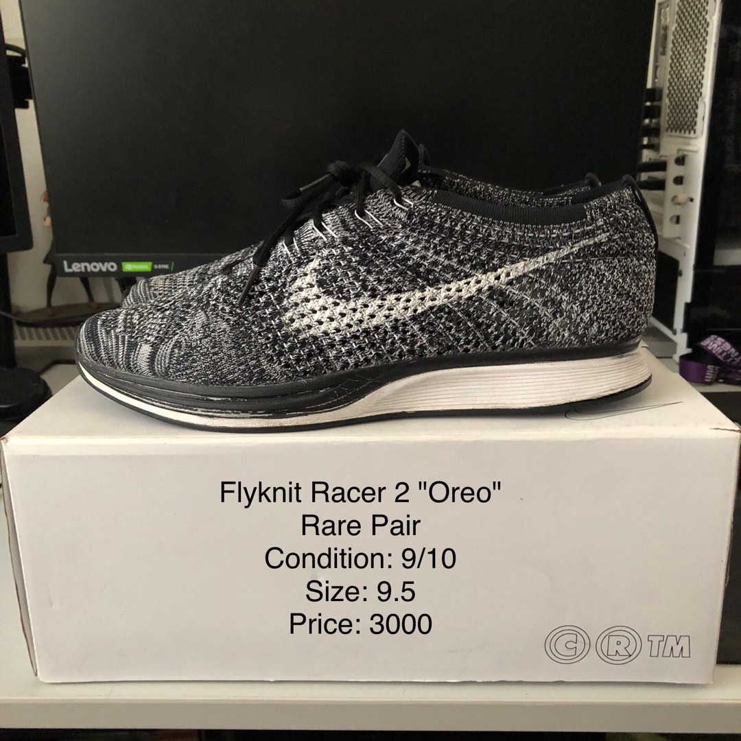 flyknit racer oreo v2
