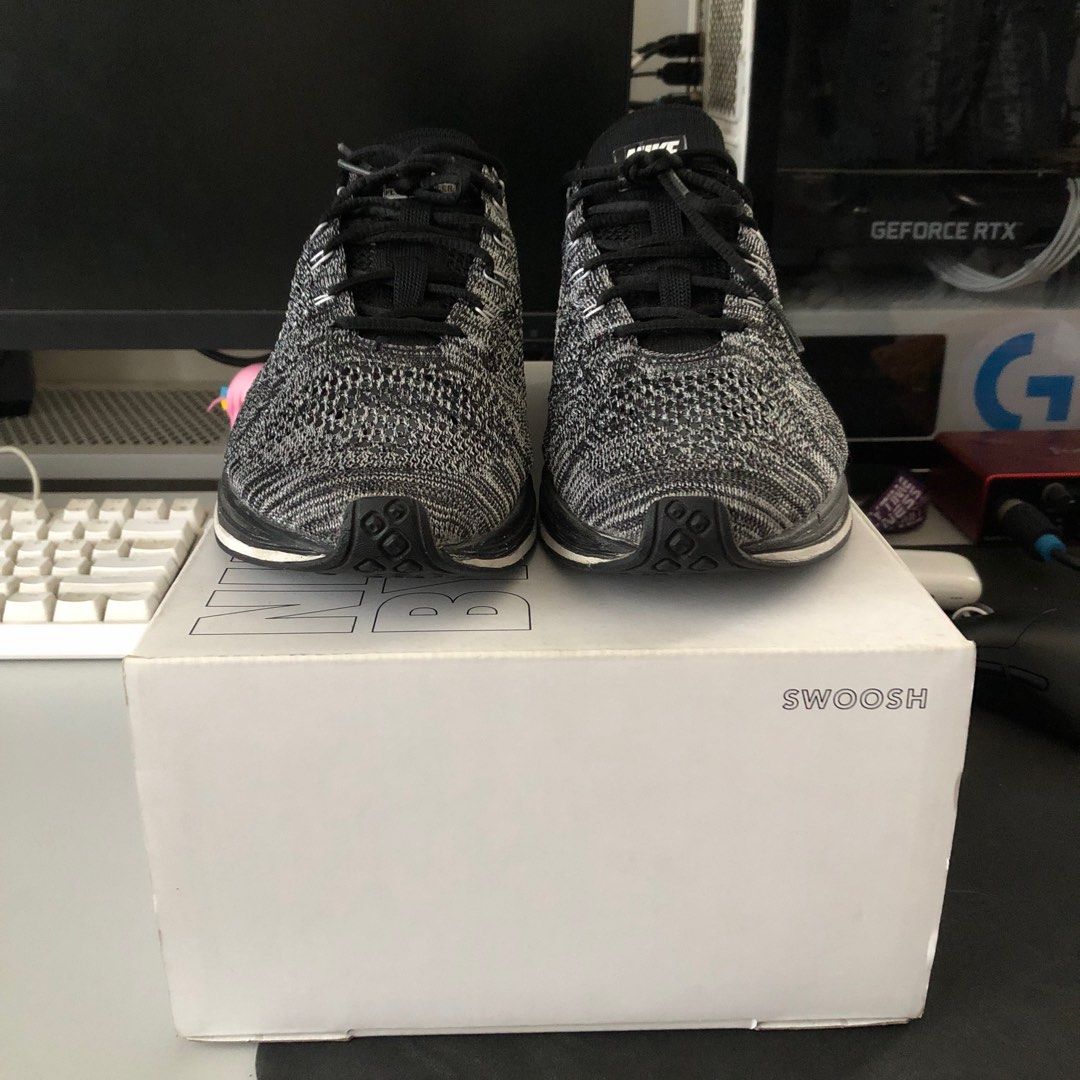 flyknit racer oreo v2