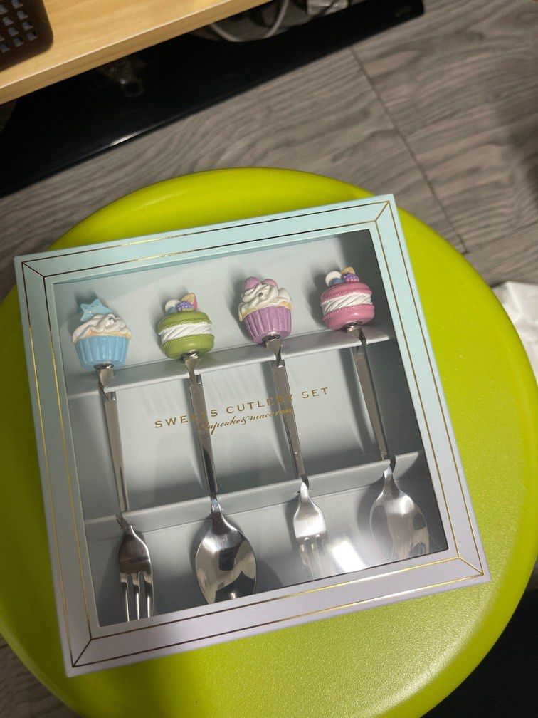 Francfranc sweets cutlery set, 傢俬＆家居, 廚具和餐具, 餐具