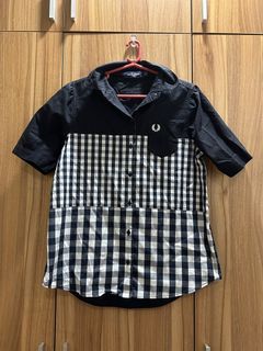 Fred Perry button down top