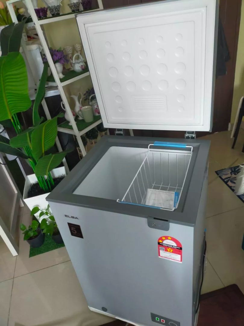 FUNCTIONS 100L ELBA CHEST FREEZER DUAL, TV & Home Appliances, Kitchen