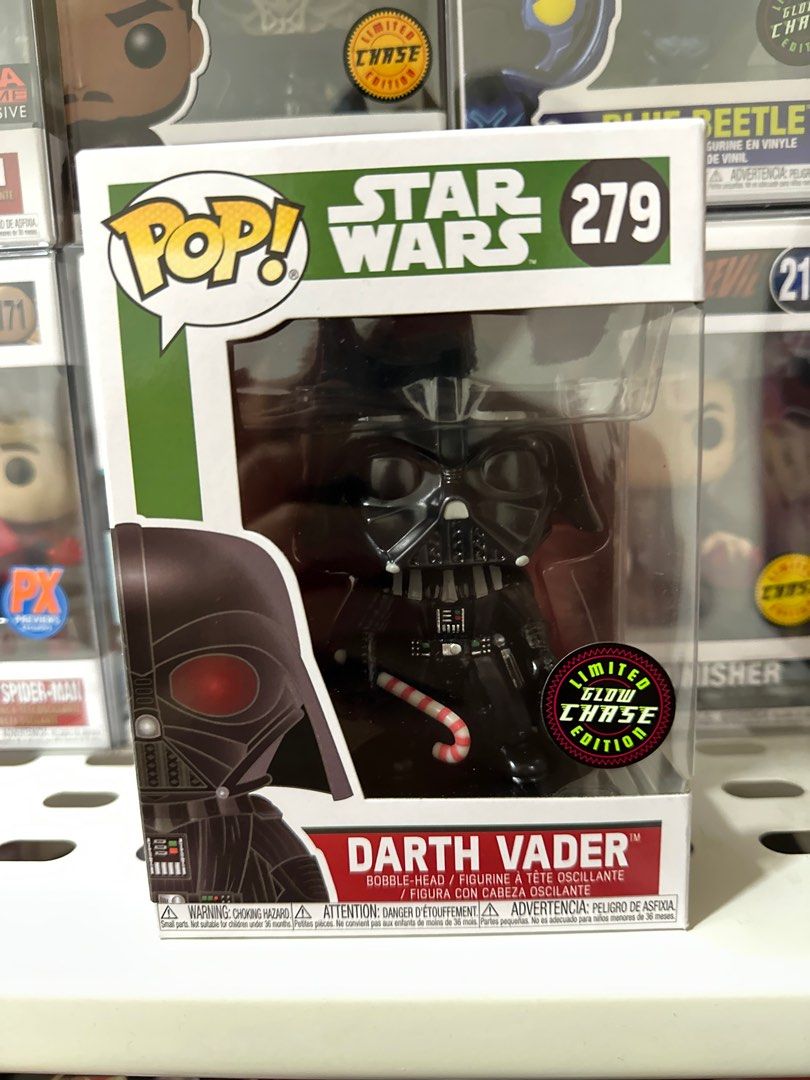 Funko pop darth vader christmas chase hot sale