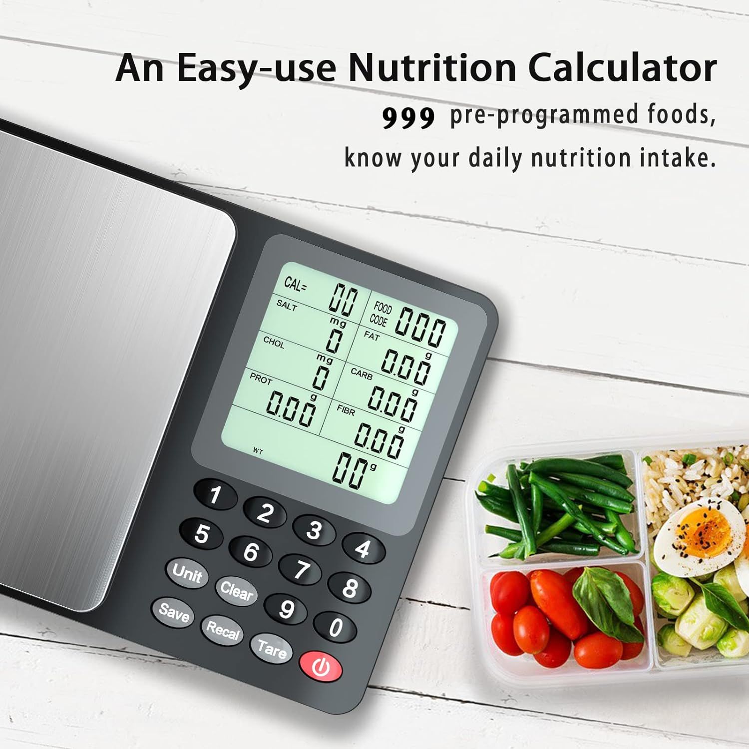 Food new arrivals calorie scale