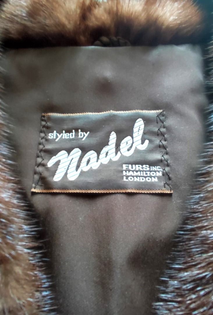 Genuine real 100% Mink Fur Coat 貂皮草外套, 女裝, 外套及戶外衣服
