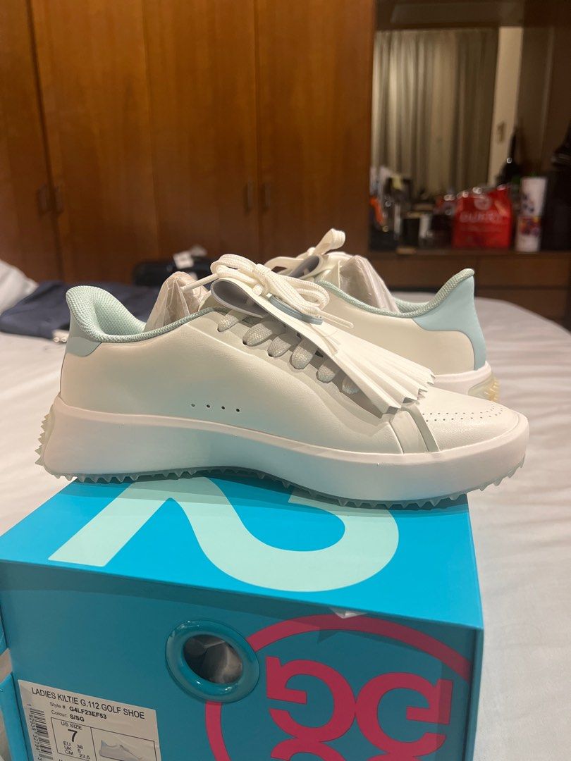 GFORE LADIES LEATHER KILTIE G.112 GOLF SHOES